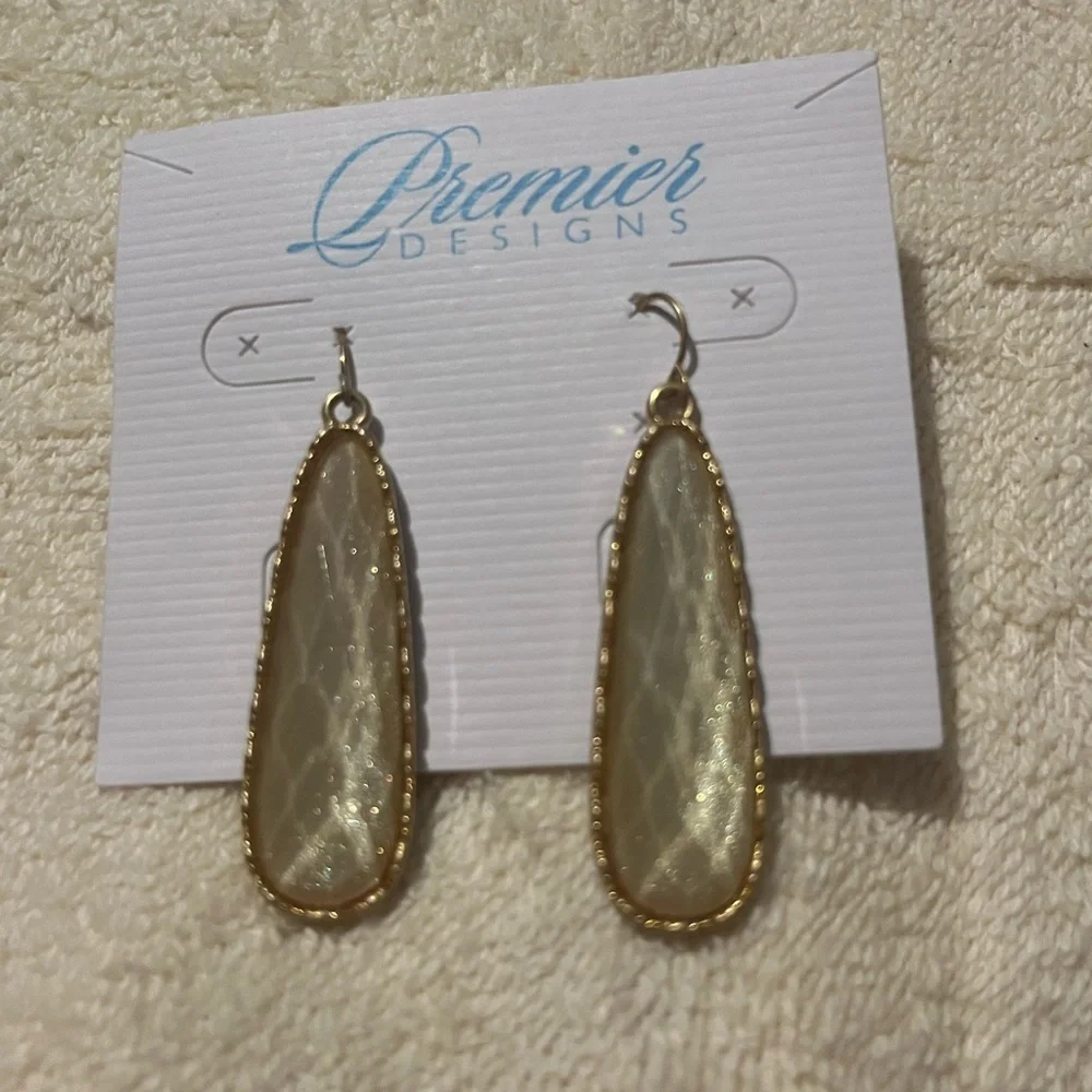 Premier Designs beautiful earrings. NWOT. - Picture 2 of 4